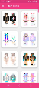 Girls Skins for Minecraft PE screenshot 2