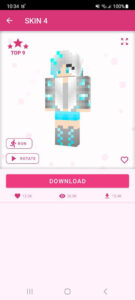 Girls Skins for Minecraft PE screenshot 5