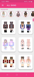 Girls Skins for Minecraft PE screenshot 6