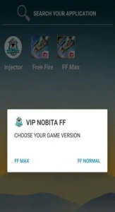 VIP Nobita FF screenshot 2