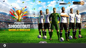 Adu Penalti World Soccer screenshot 1