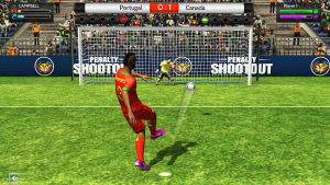 Adu Penalti World Soccer screenshot 2