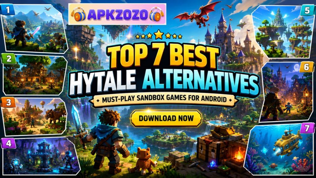 Hytale Alternatives Android [TOP 7 BEST] ★ MUST-PLAY Sandbox Games | Download Now