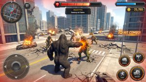Gorilla Transform Robot War screenshot 5