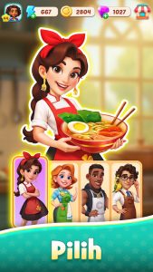 Foodstars: Merge & Cook screenshot 1
