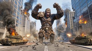 Gorilla Transform Robot War screenshot 1